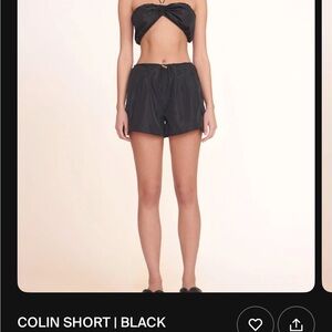 Staud Colin Short - black (NWT)